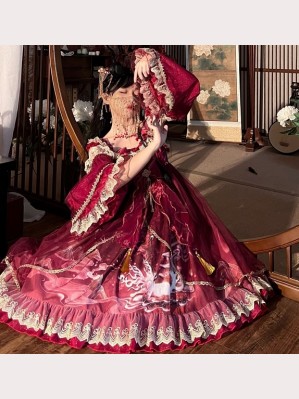 Nine Tailed Fox Lolita Style Dress JSK (WS63)